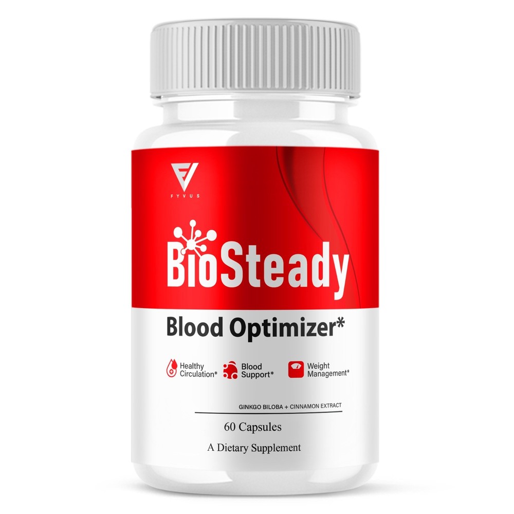 BioSteady Blood Optimizer, Bio Steady Advanced Formula (60 Capsules)