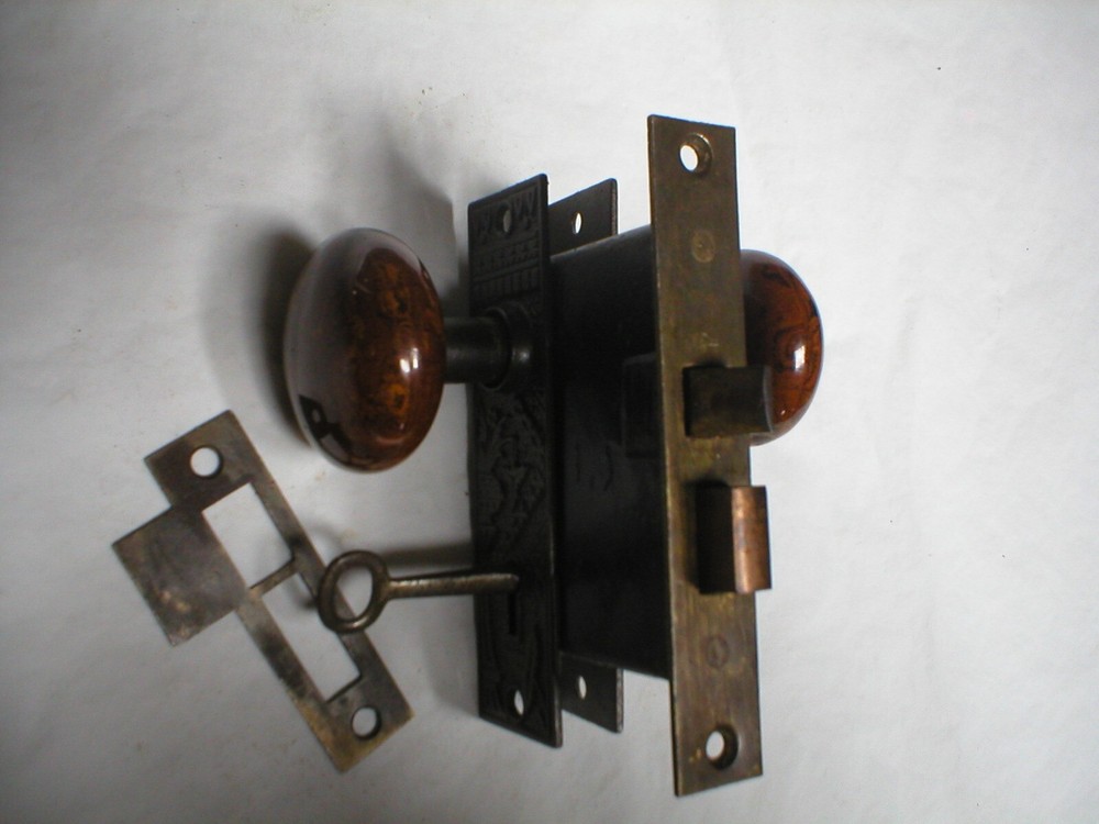 Antique Victorian Era Door Hardware
