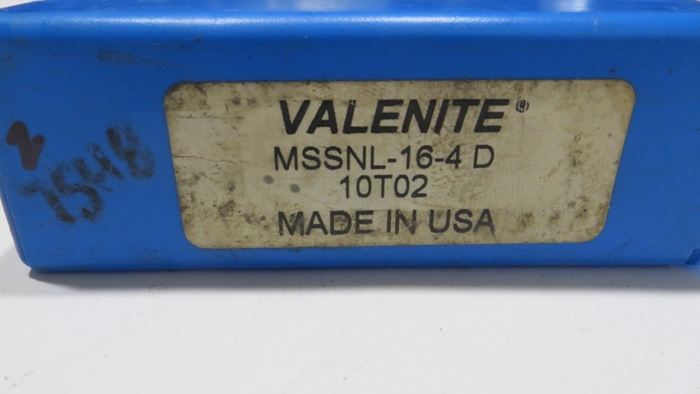 Valenite Lathe Tool Holder MSSNL 16 4D