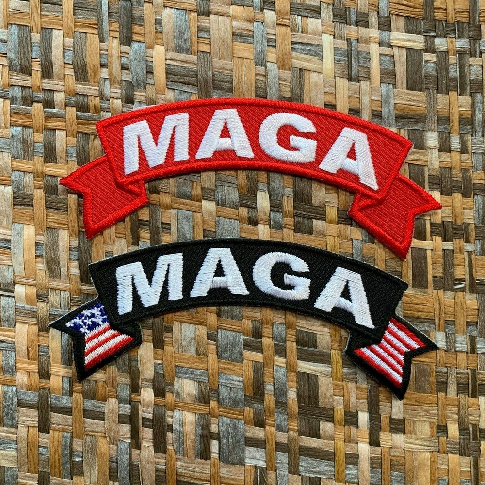 MAGA Make America Great Again Small Rocker Patch