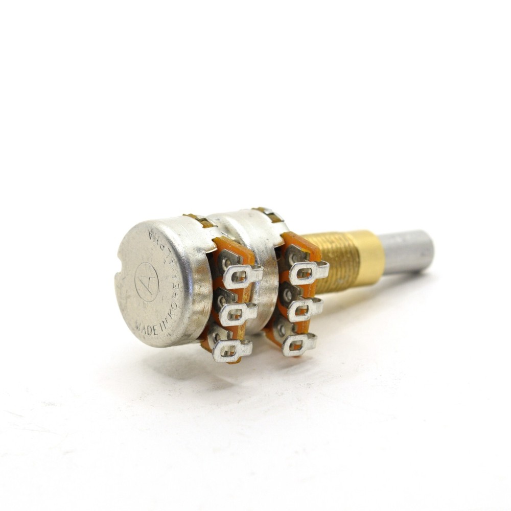 Alpha Potentiometer A250K Concentric Stacked Dime Size Pot