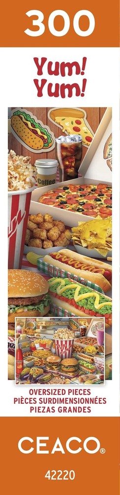 - Yum Yum - 300 Oversized Piece Jigsaw Puzzle