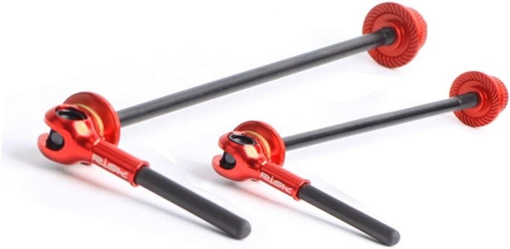 Ultralight Titanium Bicycle Quick Release Skewer Set