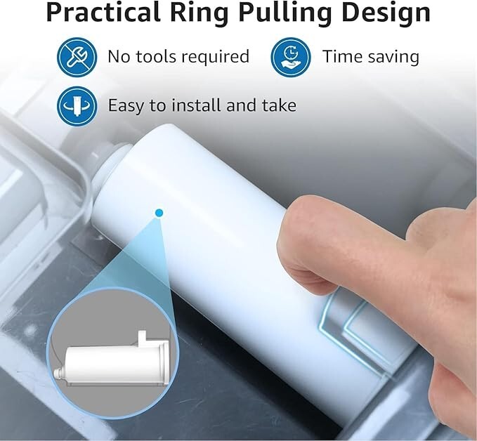 Replacement for GE® Opal Nugget Ice Maker Water Filter, NSF 42&372 Certified