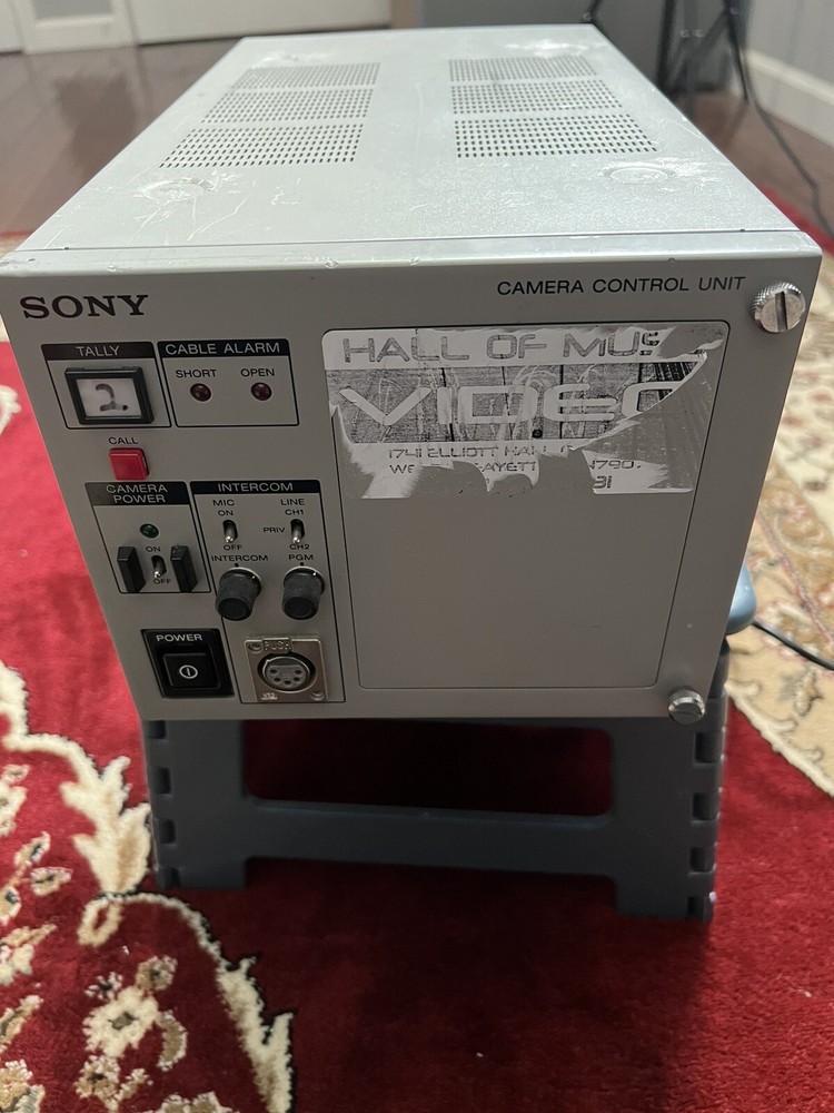 Sony Camera Control Unit CCU-TX7 With Remote RCP-TX7
