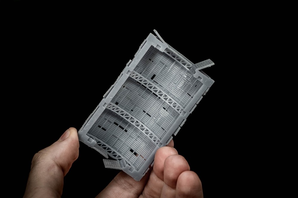 Storage warehouse - Miniature Terrain Set 6mm/8mm Epic Battletech