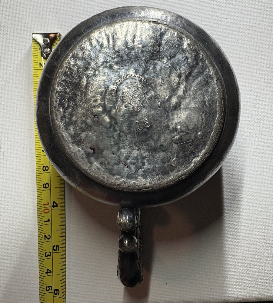 Victorian EG Webster Quadruple Silver Plate Cup