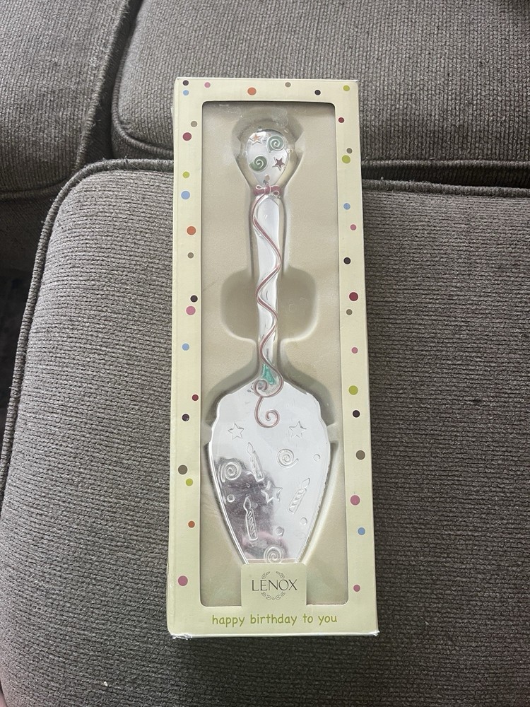 Lenox Birthday Cake Server