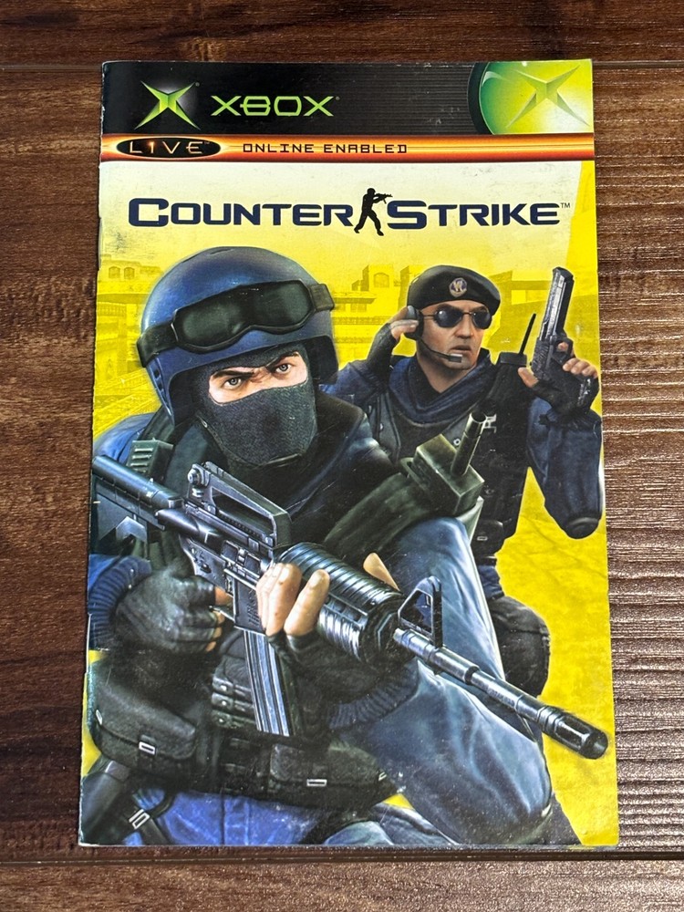 Counter Strike CounterStrike XBOX Instruction Manual Only