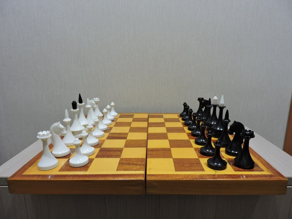 Rare Vintage Chess Set Soviet USSR