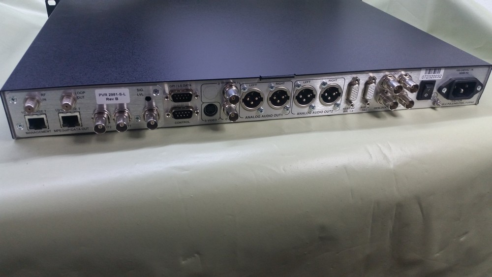 harmonic ird-2900 scopus professional receiver decoder dvb ird-2981 proview