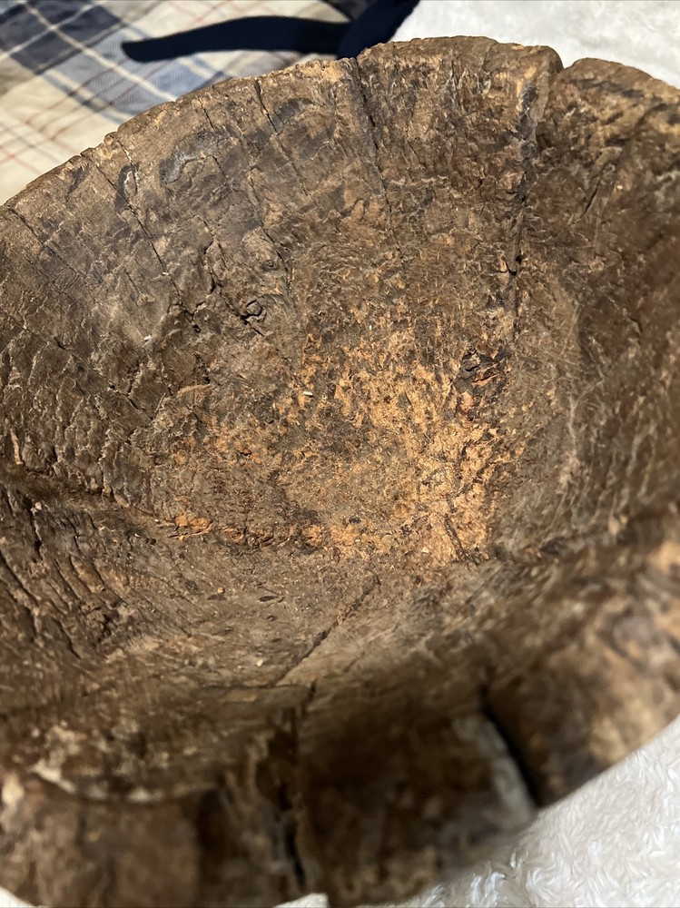 Primitive Wood Mortar