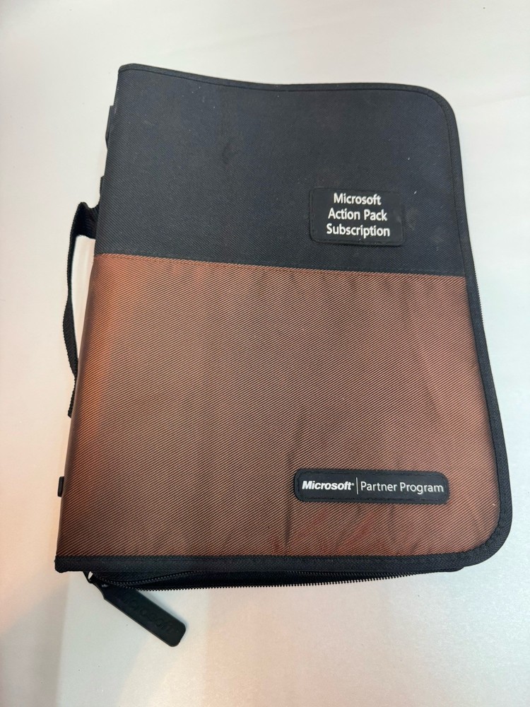 Microsoft Action Pack-Asst. Software -CE Holder. (only CE Holder Binder)