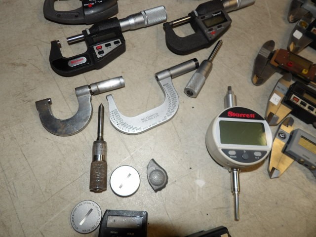 STARRETT Electronic Tools. Used & Abused Tool Package Deal. Calipers & Mics.