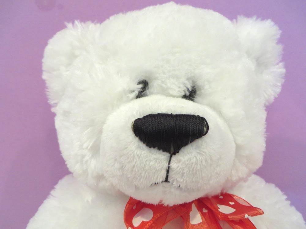 PLUSH - "GUS" WHITE BEAR
