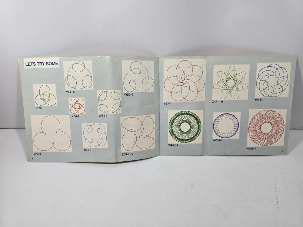 Ohio Art Program A Sketch Design Machine Instruction Booklet