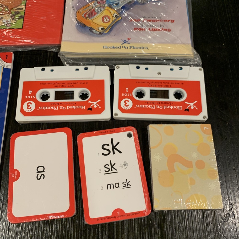 Hooked On Phonics- Level 3 - Box Open But Brand New