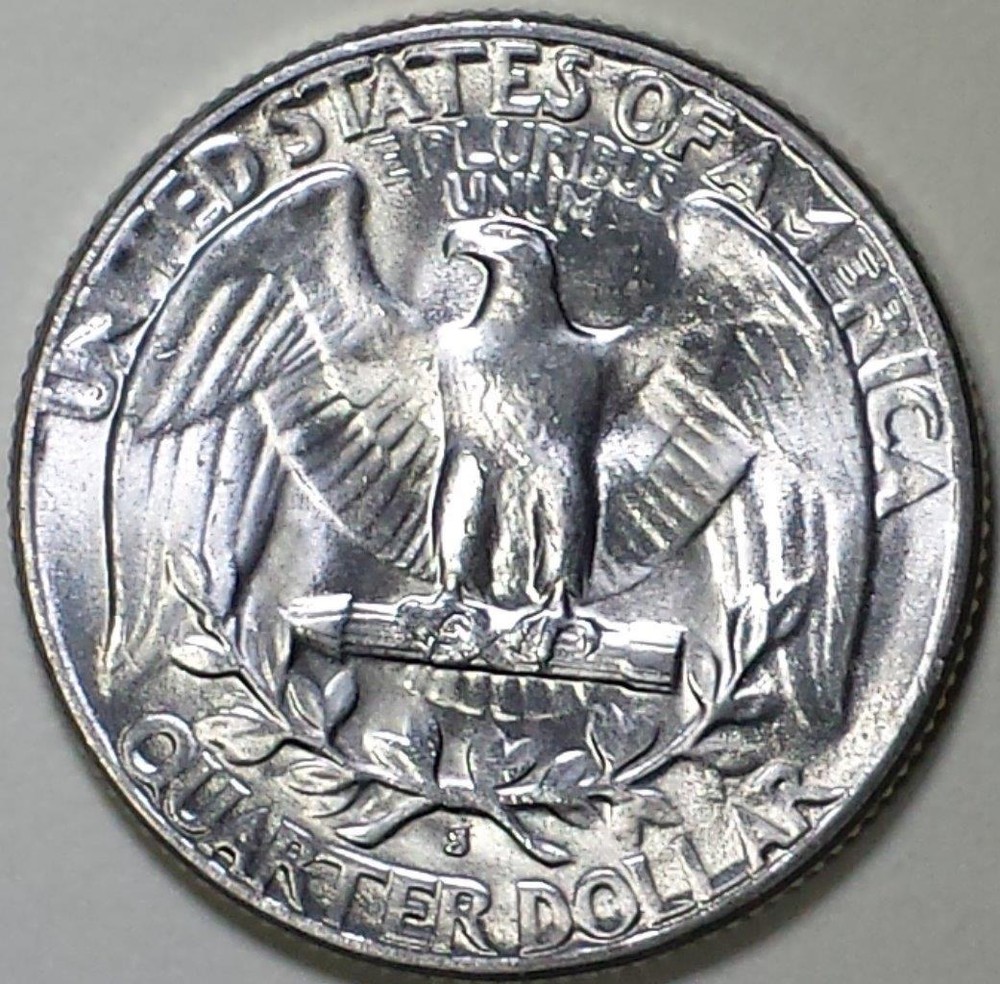 1954 - S Silver Washington Quarter - **CHBU **