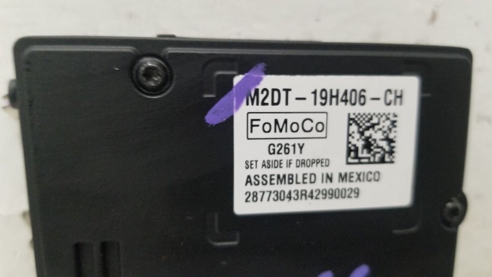 24 FORD BRONCO FRONT FACING CAMERA WINDSHIELD MOUNTED M2DT19H406CH