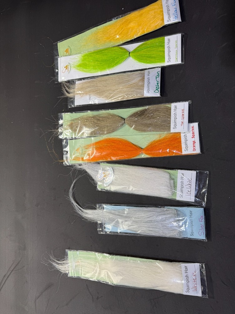 Squimpish Hair Selection 8 pieces