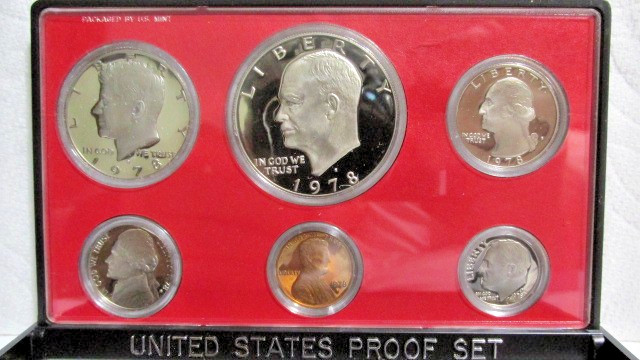 1978 S US Proof Set - 6 Coins