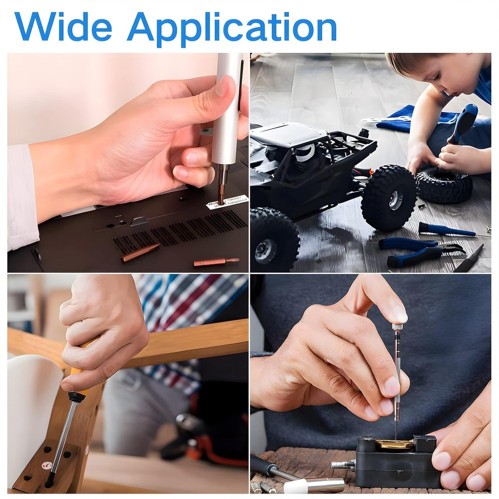 1320PCS Laptop Screws Kit Tiny Computer Replacement Screw Set Black