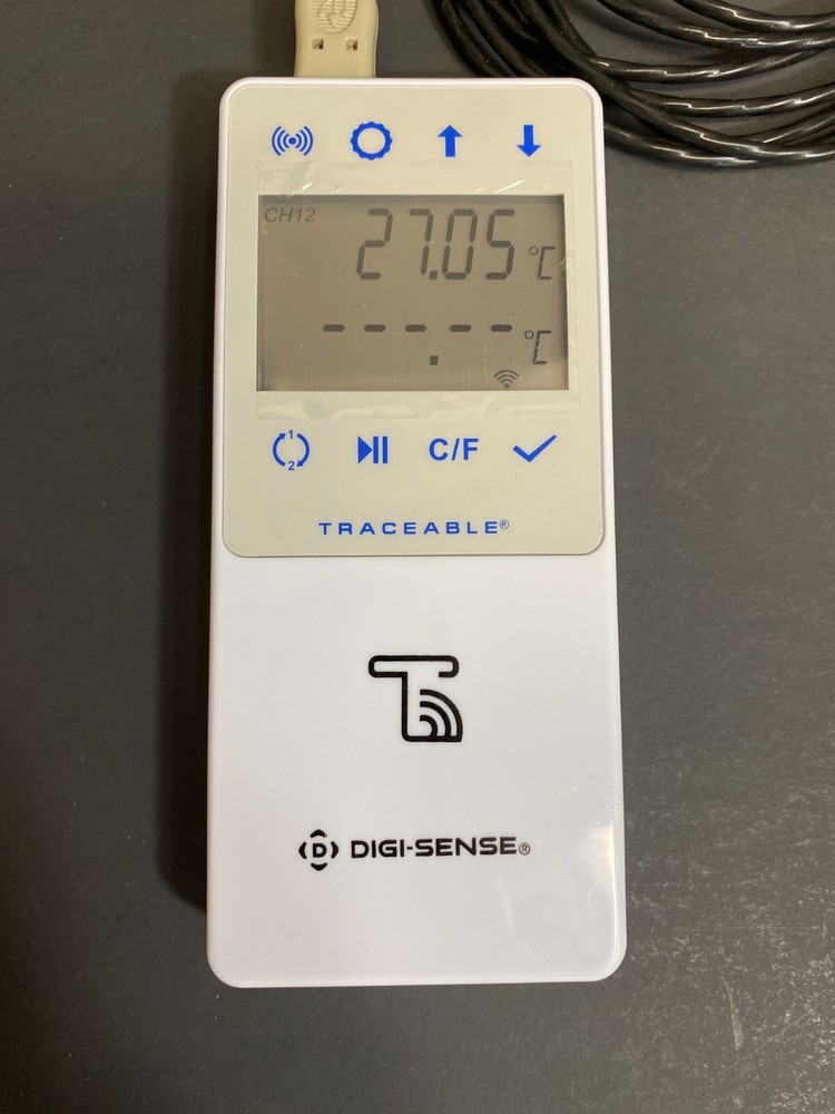Traceable WIFI Data Logging Refrigerator Freezer Thermometer with SS Probe