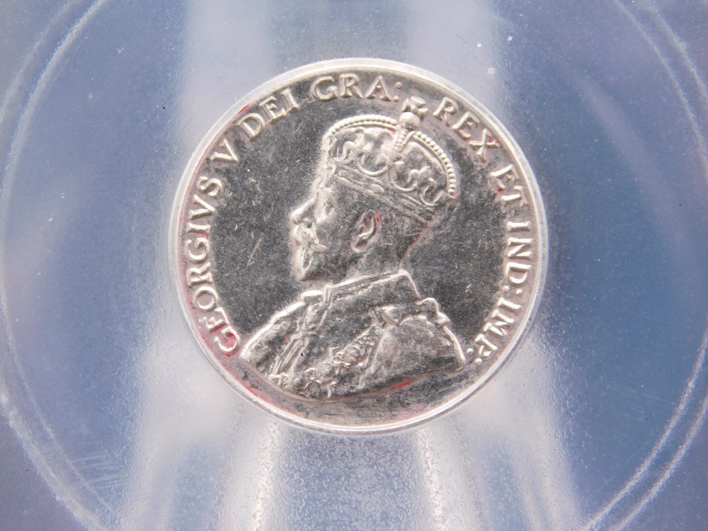1932 CANADA FIVE CENT ICG GRADED MS63 (BT1262)