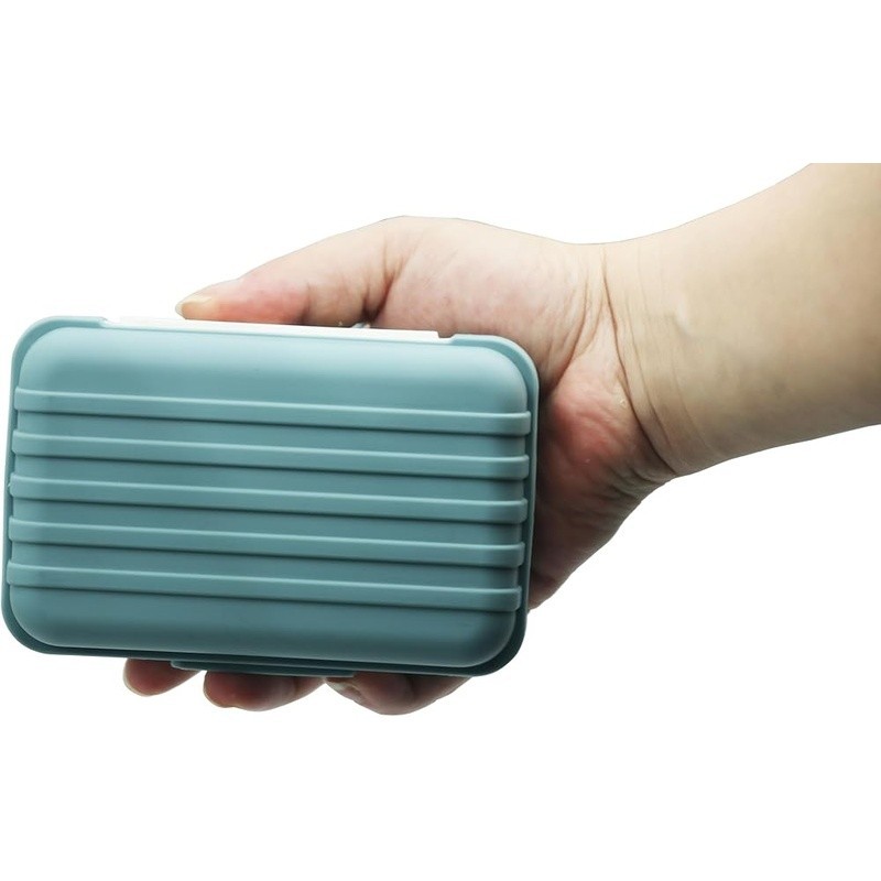 Durable Waterproof Soap Case W/ Removable Drain Layer Travel & Outdoor Use