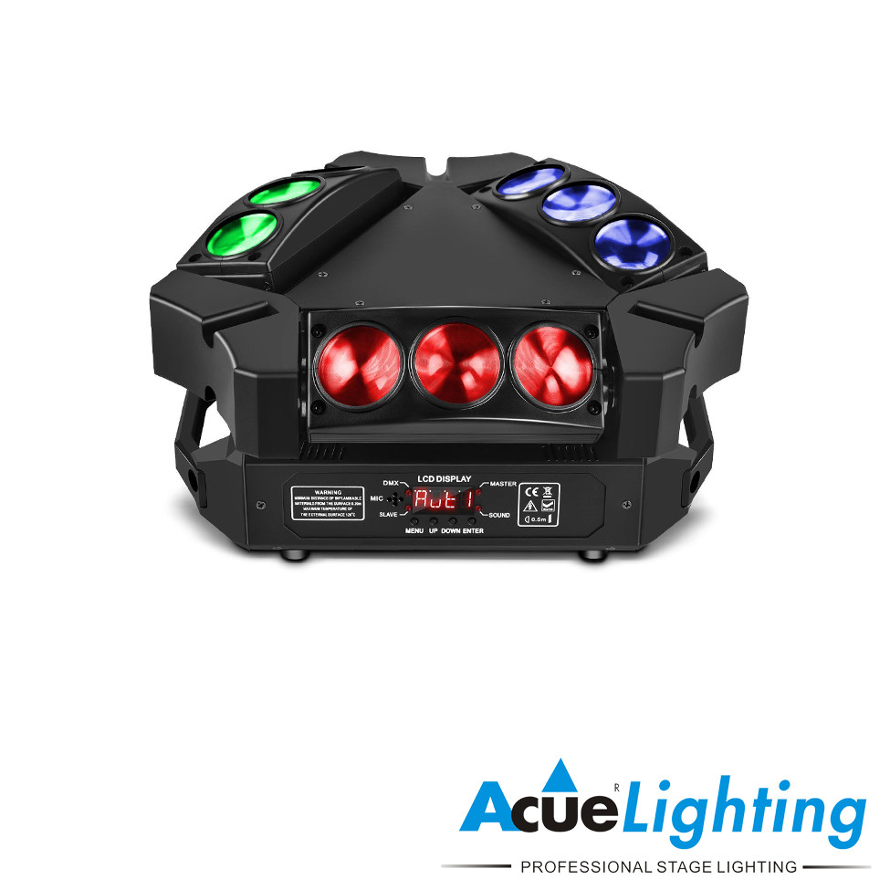 Mini Spider 3×3 Micro Moving Head Light