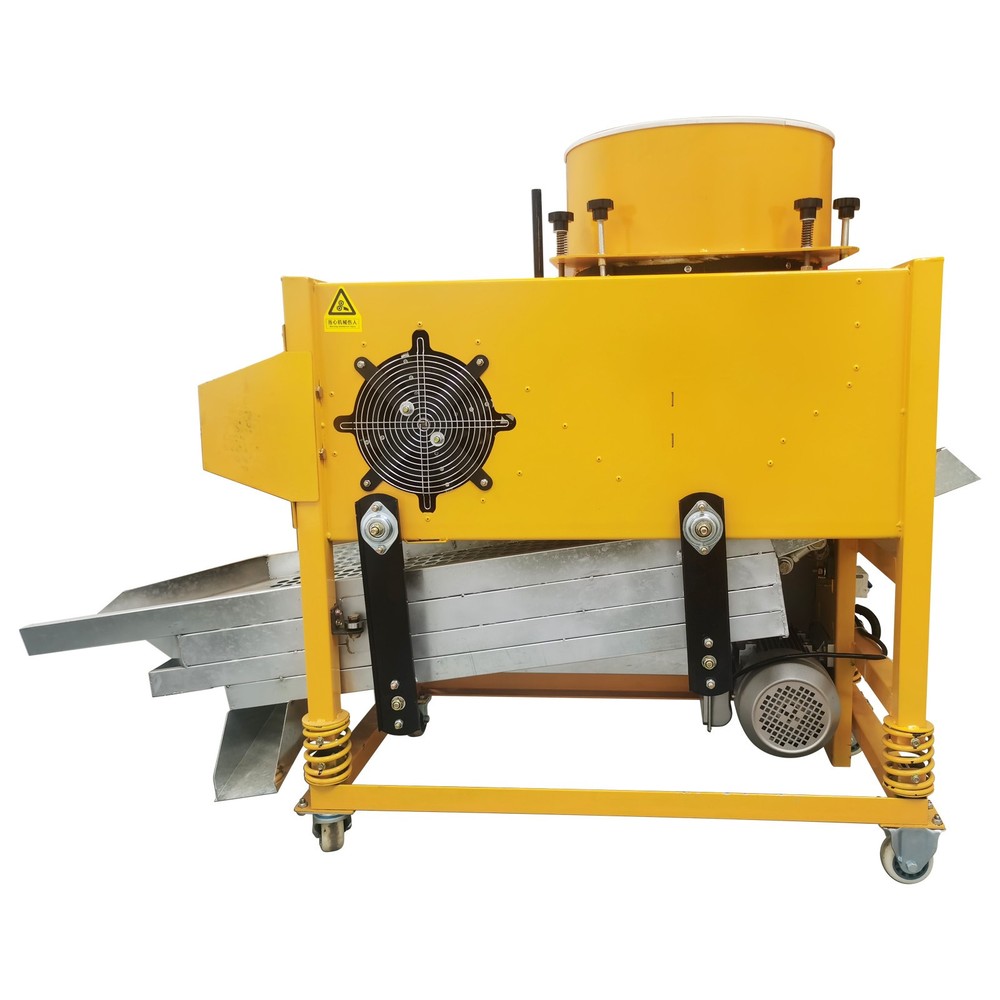 Auto Garlic Clove Separator Bulb Breaking Machine Seed Sorting & Dicing Peeler