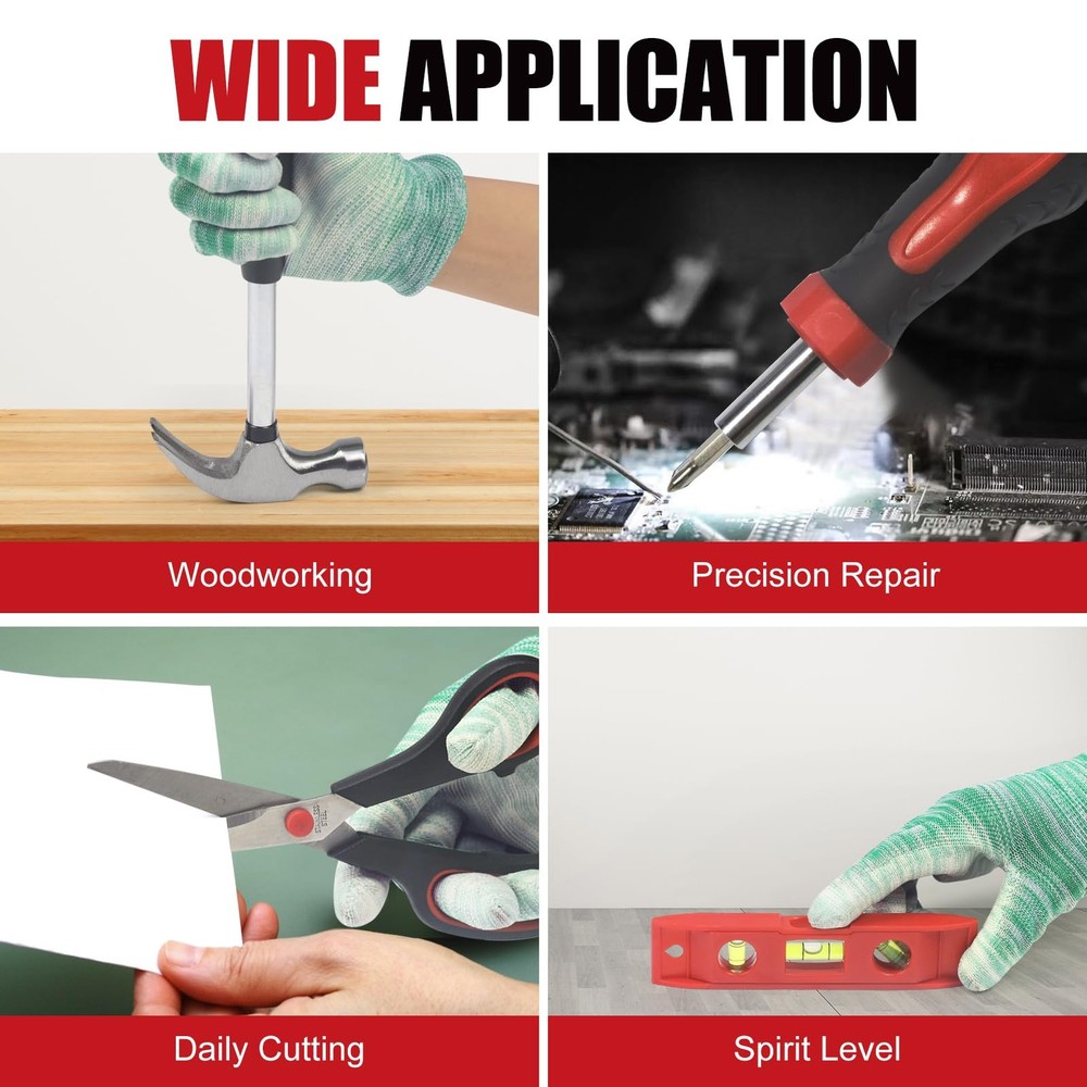 Basic Home Red Tool Kit - 38 Pieces Tool Set with Portable Storage Boxes for ...