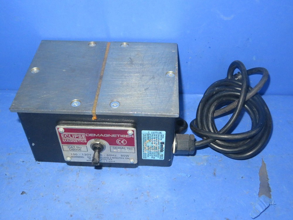 Eclipse DB956 Table Top Demagnetizer + 1 Year Warranty