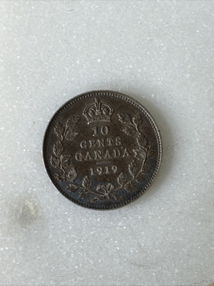 1919 Canada 10 Cent TJ