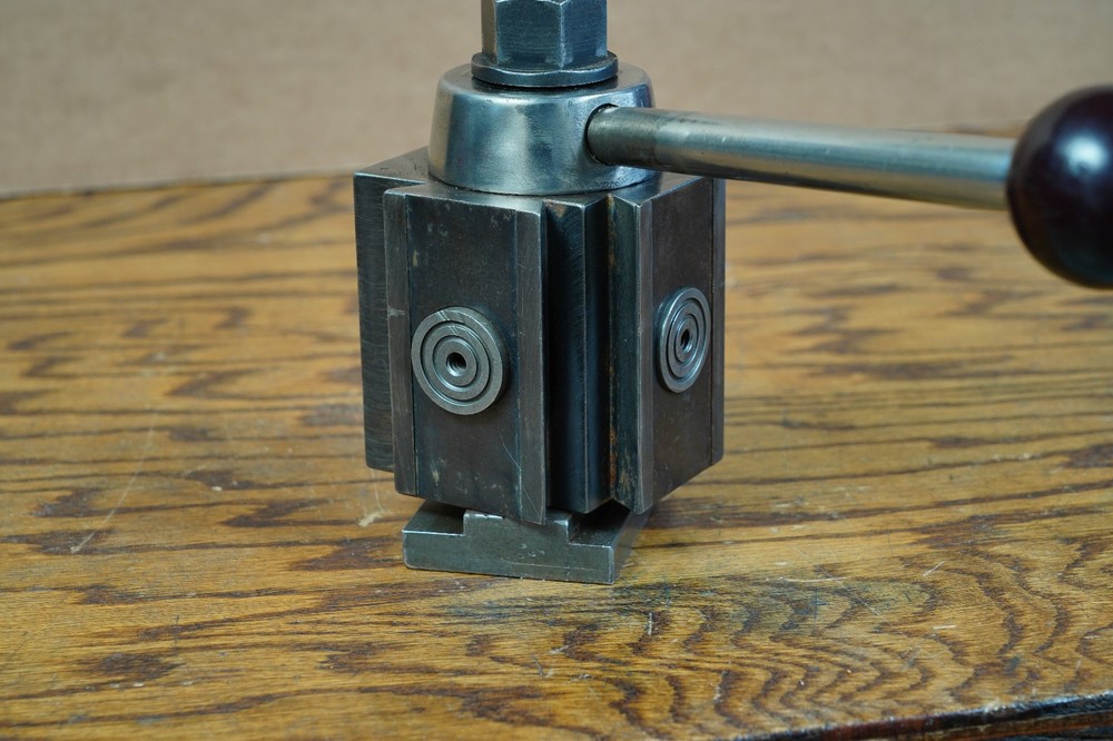 Armstrong BXA Lathe Quick Change Tool Post with Two Holders USA (45)