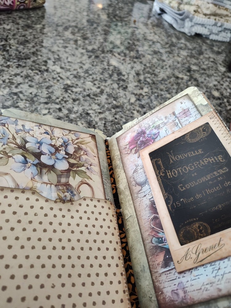 Handcrafted Vintage Journal, Planner, Diary, Sketchbook