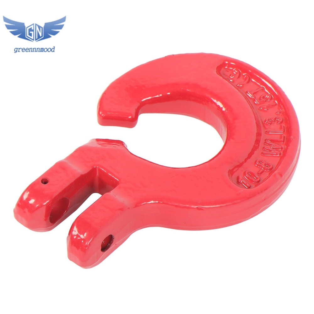 2 Pack 3/8" Logging Chain Choker Hook G80 3.15 Tons 6900 Lbs Working Load Limit