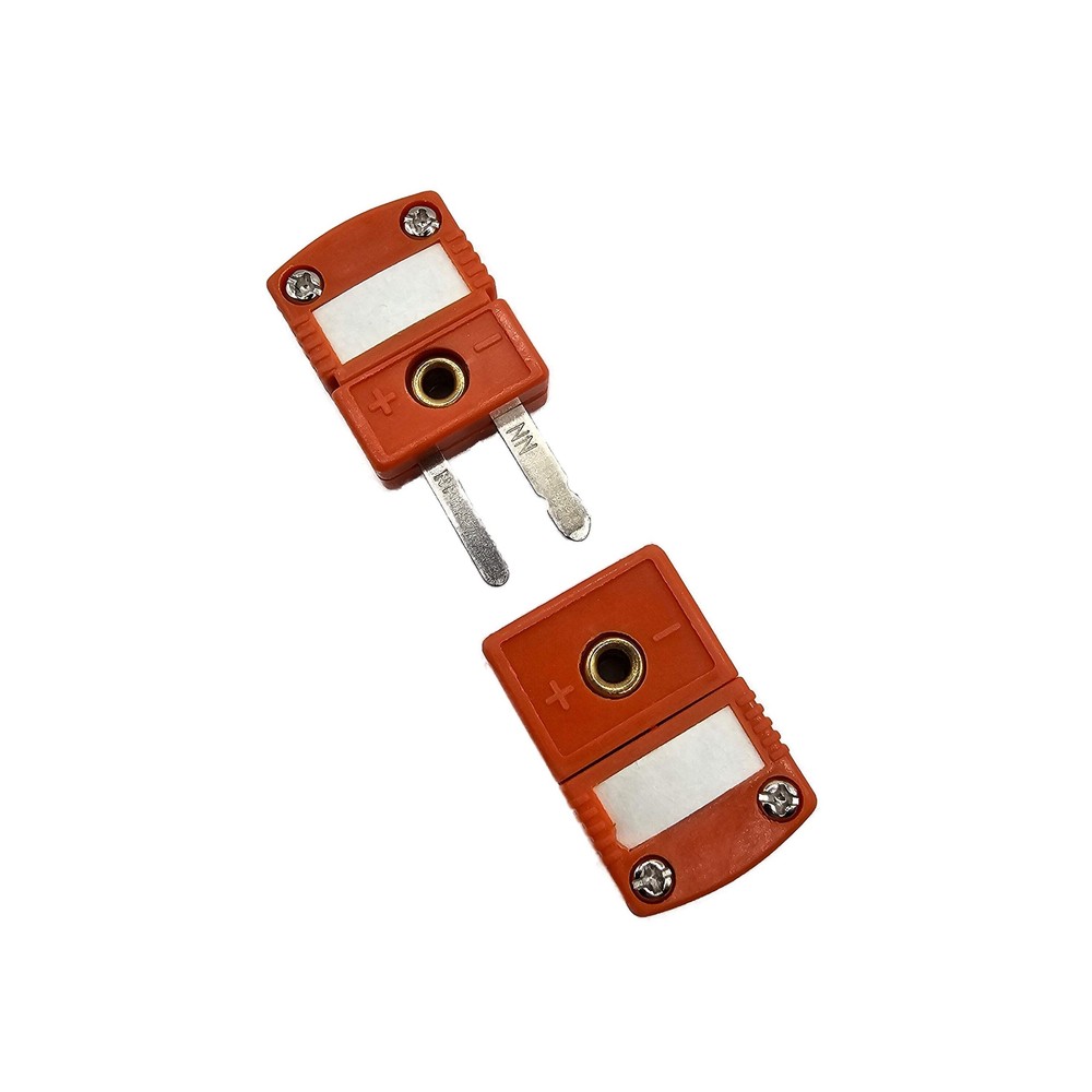 Type N Miniature Thermocouple Connector, Omega Style - Set