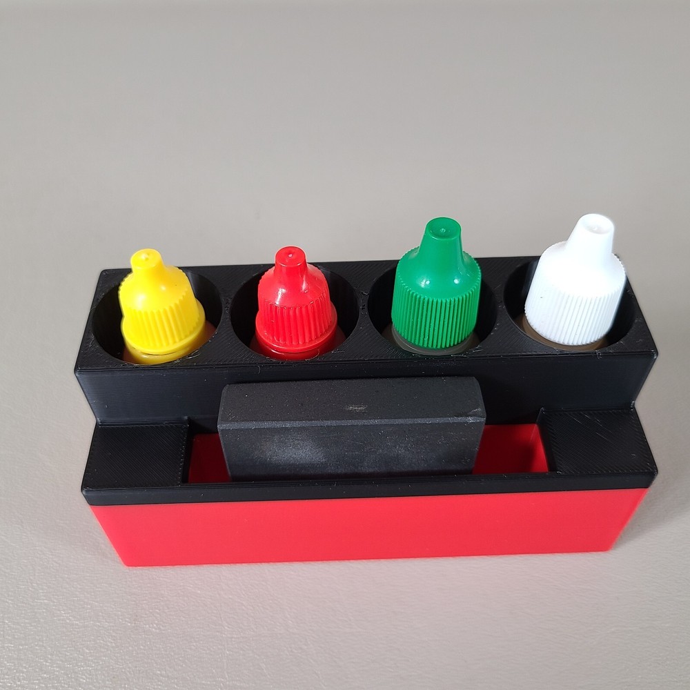 Jewelry Testing Kit Acid Storage Holder Gold Silver Solution Container