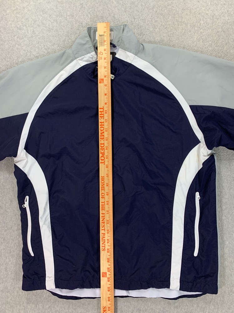 Footjoy1/2 Zip Pullover Golf Jacket (Men's Medium) Blue/Gray