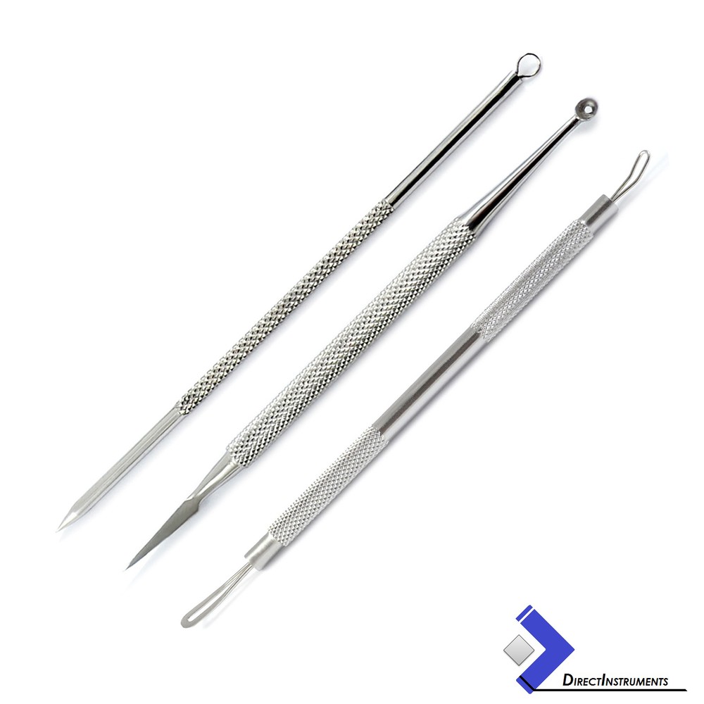 Blackhead Pimple Blemish Needle Extraction Acne Comedone Extractor Remover Tools