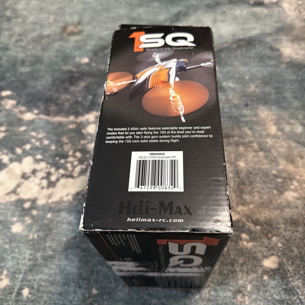 Heli-Max Drone 1SQ Quadcopter, Controller & 2 Batteries