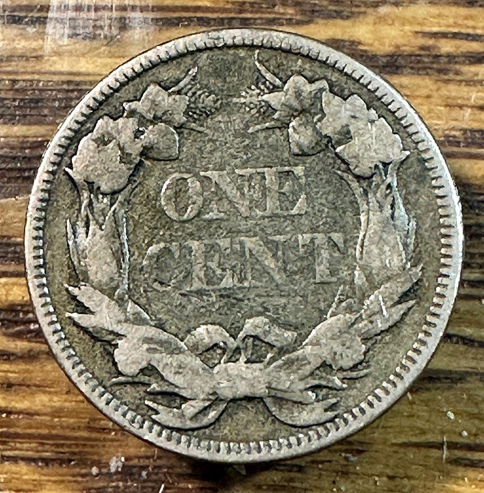 1857 Flying Eagle Cent Nice Original Fine CHRC