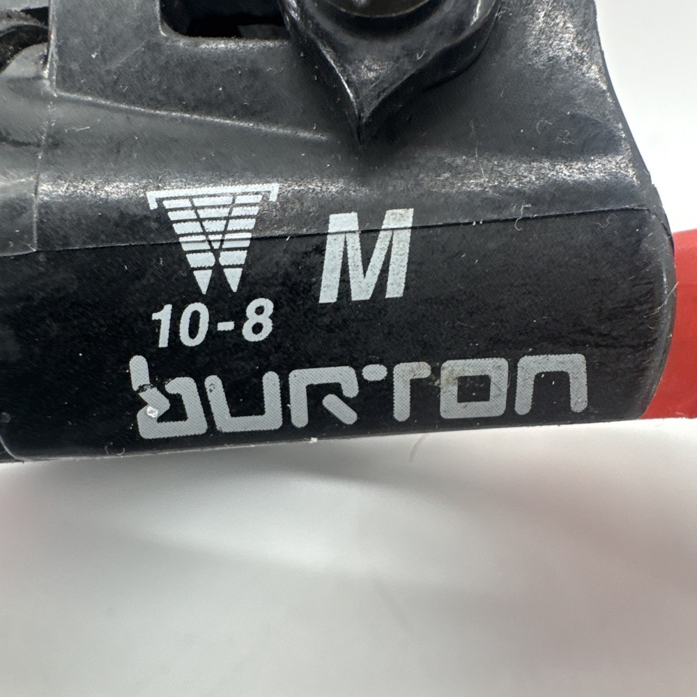 Burton Custom SI Snowboard Step in Bindings Size Medium US 8-10 READ