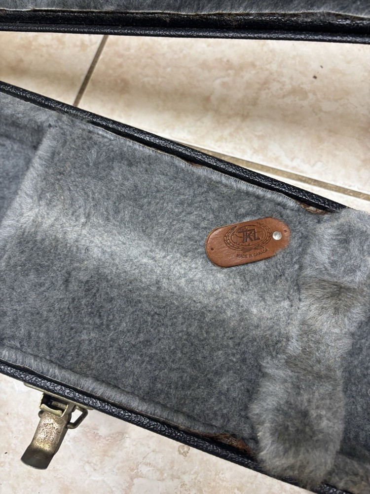 2004 Epiphone by TKL Les Paul Hardshell Case Black Grey Canada