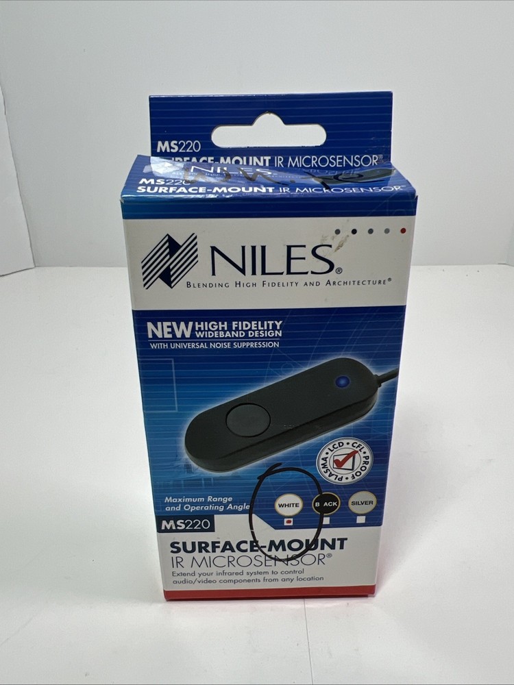 Niles Surface-Mount Infrared Sensor MS200 - White BK07