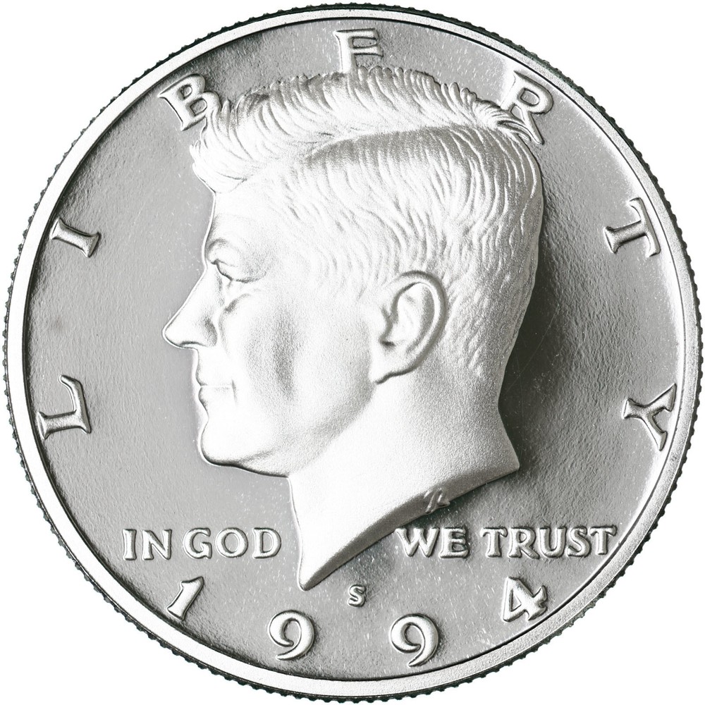 1994 S Kennedy Half Dollar Gem DCam Proof CN-Clad