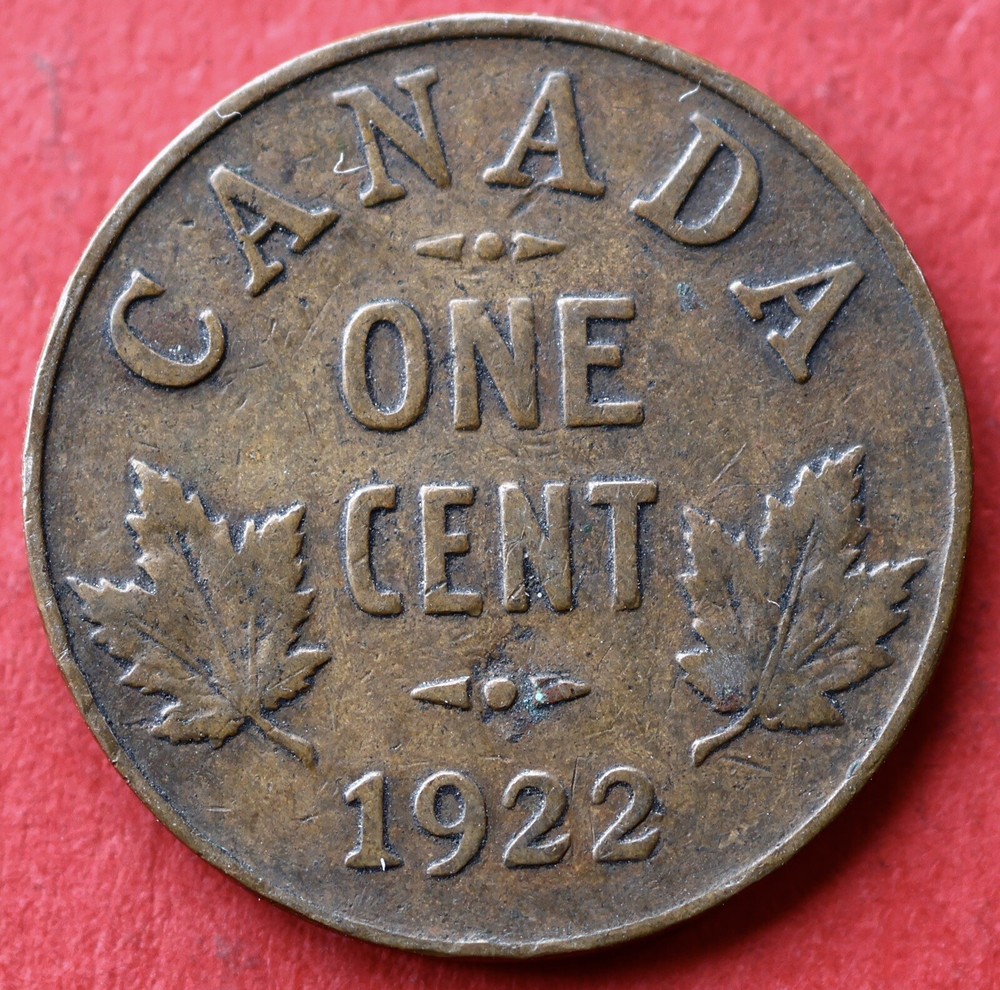 1922 Canada 1 Cent - Fine - Lot#10331