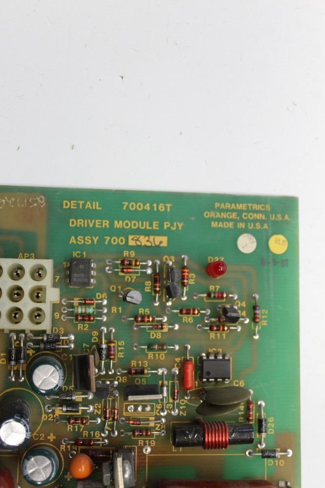 PARAMETRICS 700836 700416T CIRCUIT BOARD UNMP.
