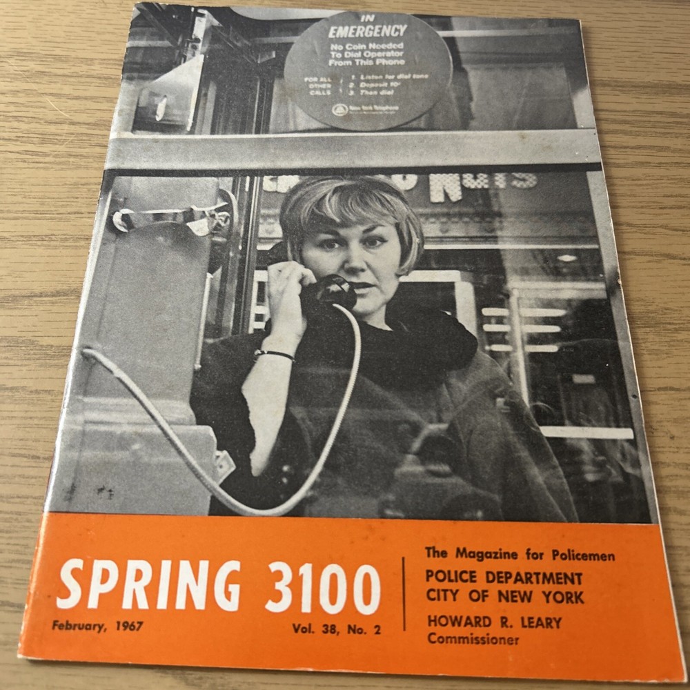 SPRING 3100 NYPD FEBRUARY 1967